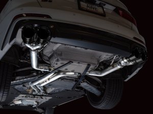 Audi S6 Performance Exhaust - AWE Tuning - Track Edition - Diamond Black - `19-`23